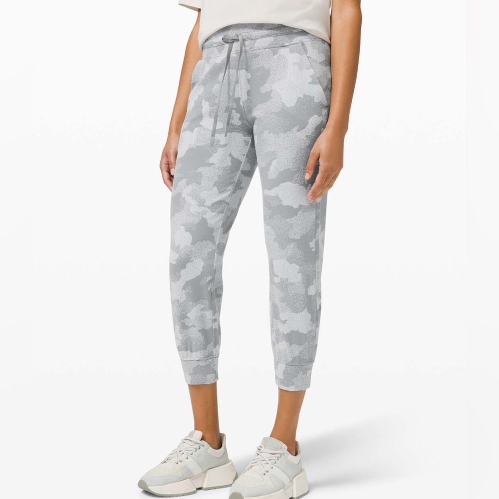 lululemon athletica Gray Camo Joggers